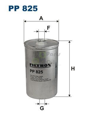 Фильтр топливный FILTRON PP825
