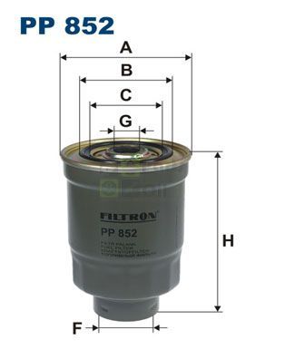Фильтр топливный FILTRON PP852
