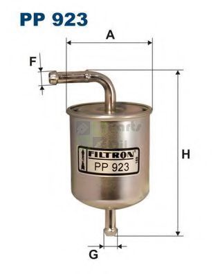 Фильтр топливный FILTRON PP923
