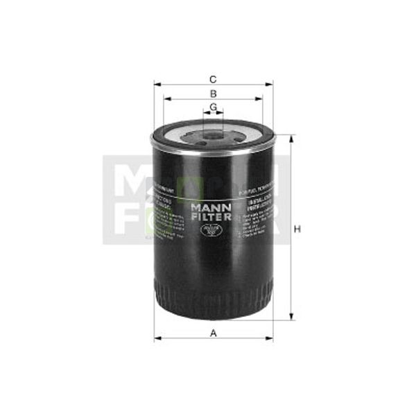 Фильтр топливный MANN WK73110
