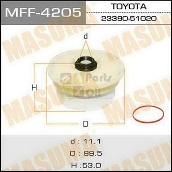 Фильтр топливный MASUMA MFF4205
