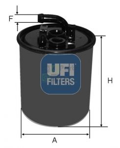 Фильтр топливный UFI 2441600