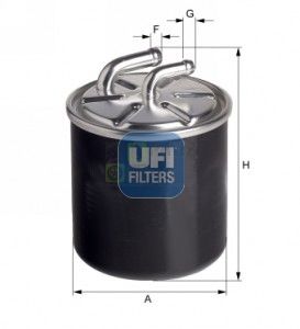 Фильтр топливный UFI 2443600