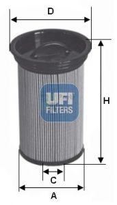 Фильтр топливный UFI 2600500