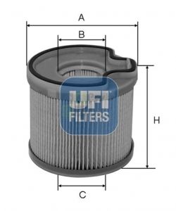 Фильтр топливный UFI 2669100