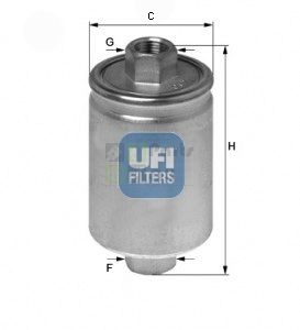 Фильтр топливный UFI 3156400
