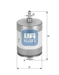 Фильтр топливный UFI 3181700