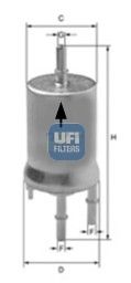Фильтр топливный UFI 3183300