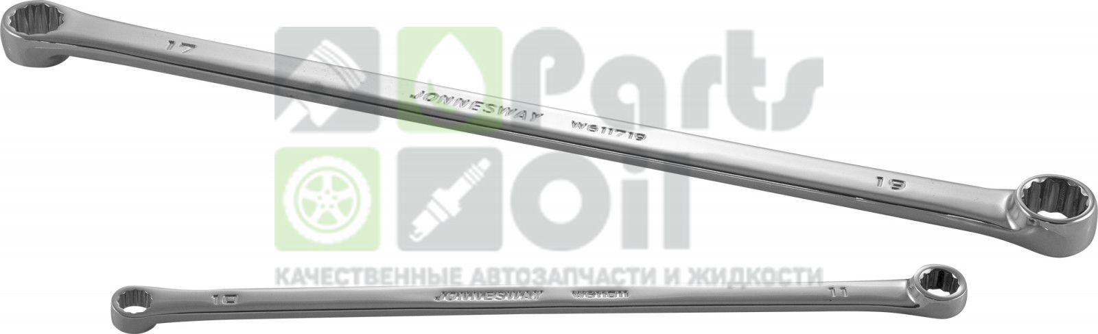 W612224 Ключ гаечный накидной удлиненный CrMo, 22х24 мм Jonnesway