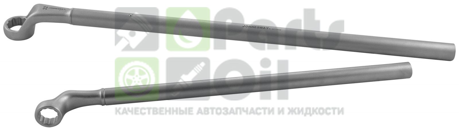 W77130 Ключ накидной изогнутый HEAVY DUTY (+W77H01), 30 мм Jonnesway