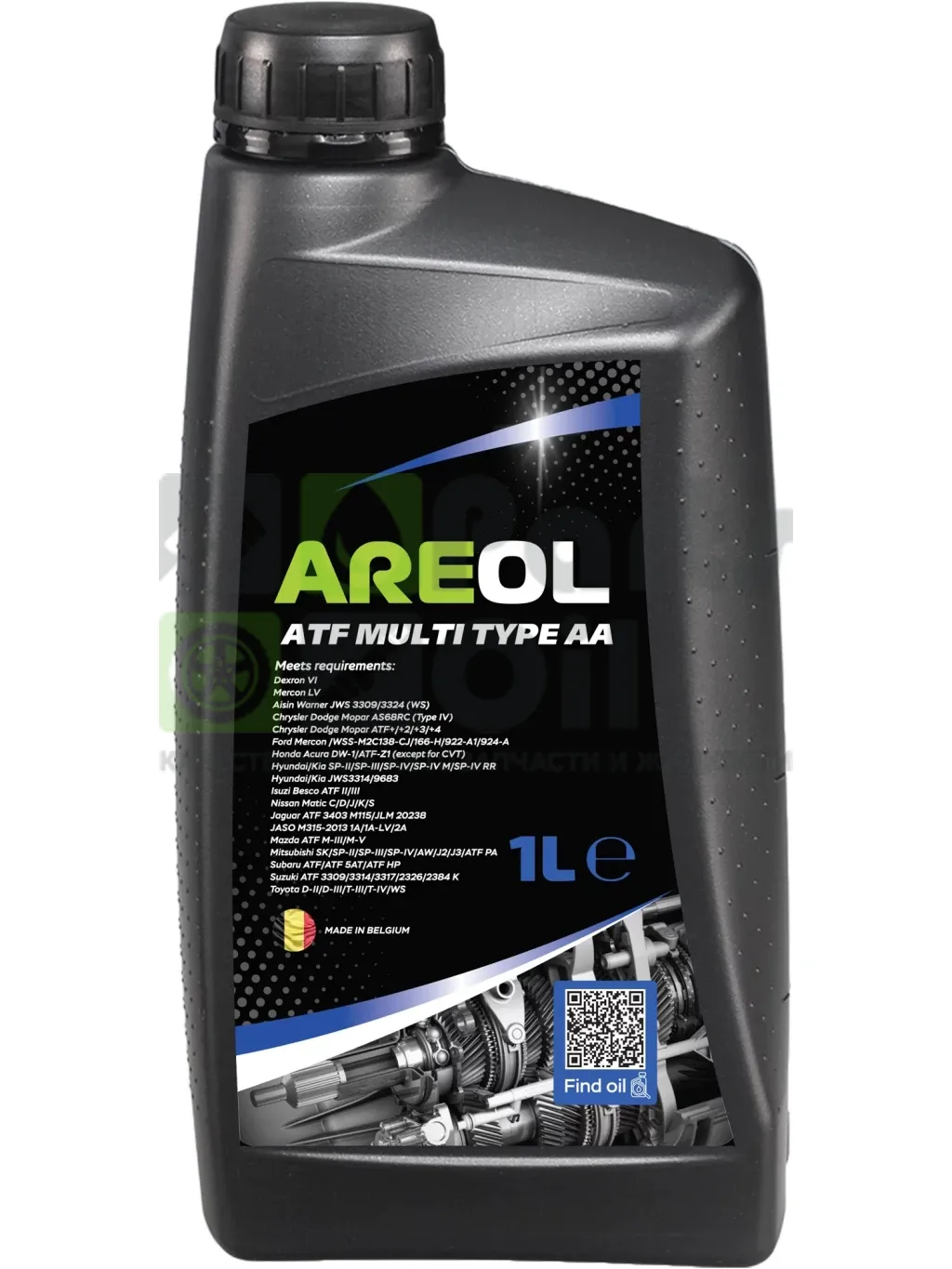 Масло трансмиссионное AREOL ATF Multi Type AA АКПП синтетическое 1 л
