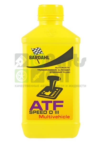 Масло трансмиссионное BARDAHL 432040 ATF SPEED DIII Mutlivehicle 1л