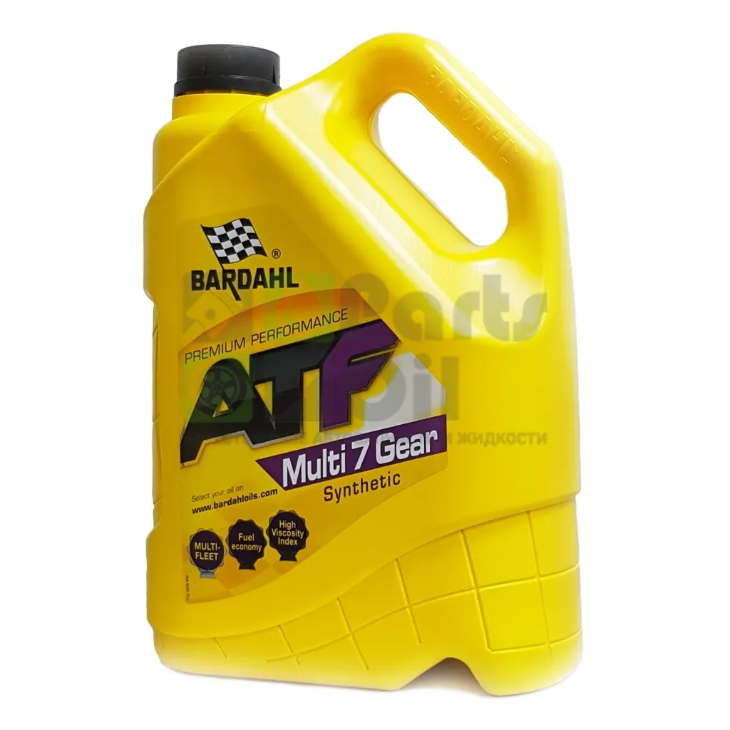 Масло трансмиссионное Bardahl ATF Multi 7 Gear АКПП синтетическое 5 л