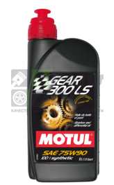 Масло трансмиссионное MOTUL 102686 Gear 300 LS 75W90 1л