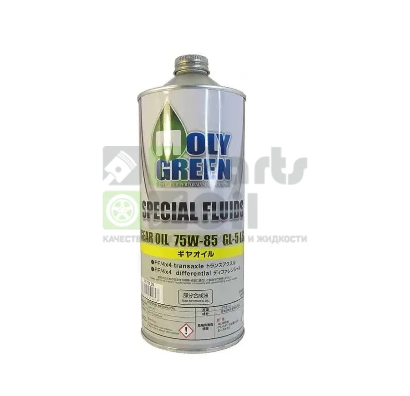 Масло трансмиссионное MOLYGREEN Gear Oil 75W-85 1 л