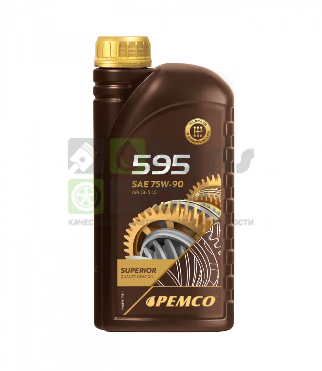 Масло трансмиссионное PEMCO 595 75W-90 МКПП синтетическое 1 л