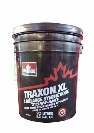 Масло трансмиссионное PETRO-CANADA TRXL759P20 TRAXON XL SYNTHETIC BLEND 75W-90 20л