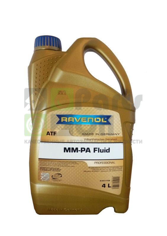 Масло трансмиссионное RAVENOL 4014835771093 ATF MM-PA Fluid 4л