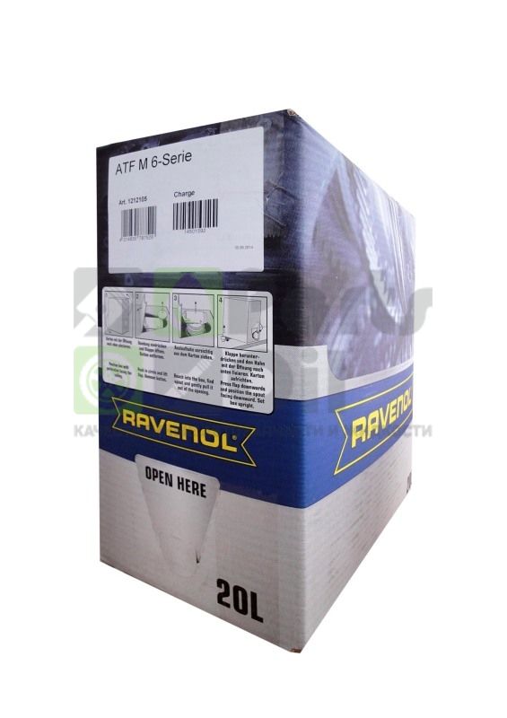 Масло трансмиссионное RAVENOL 4014835787520 ATF M 6-Serie 20л