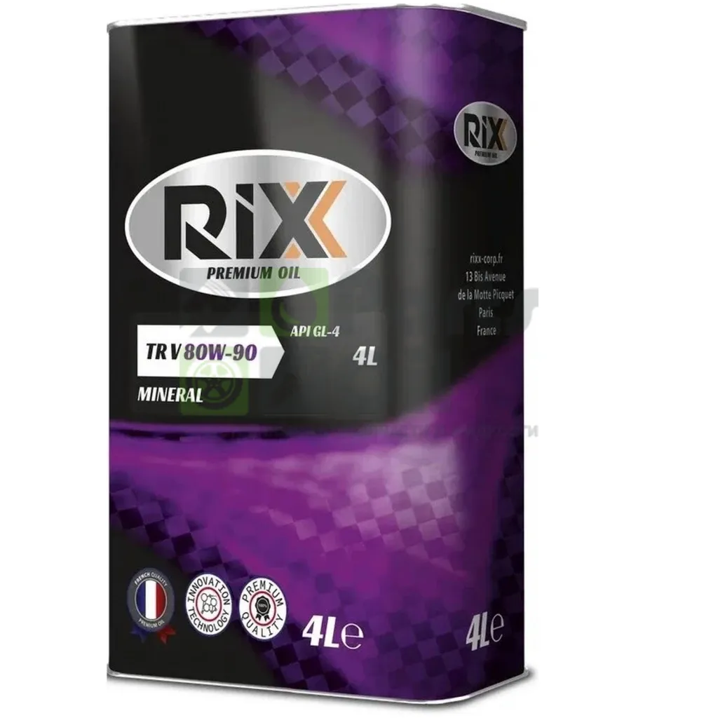 Масло трансмиссионное RIXX TR V 80W-90 4 л