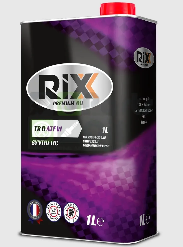 Масло трансмиссионное RIXX TR D ATF-VI 1 л