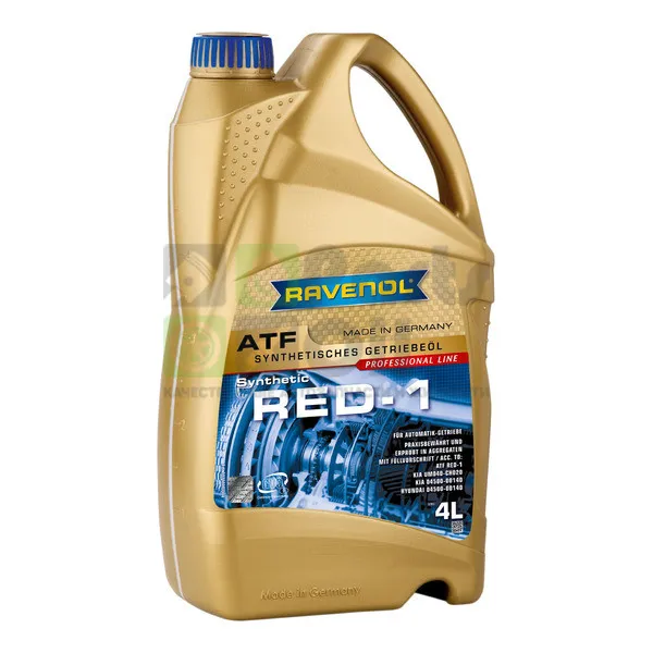 Масло трансмиссионное Ravenol ATF RED-1 АКПП синтетическое 4 л