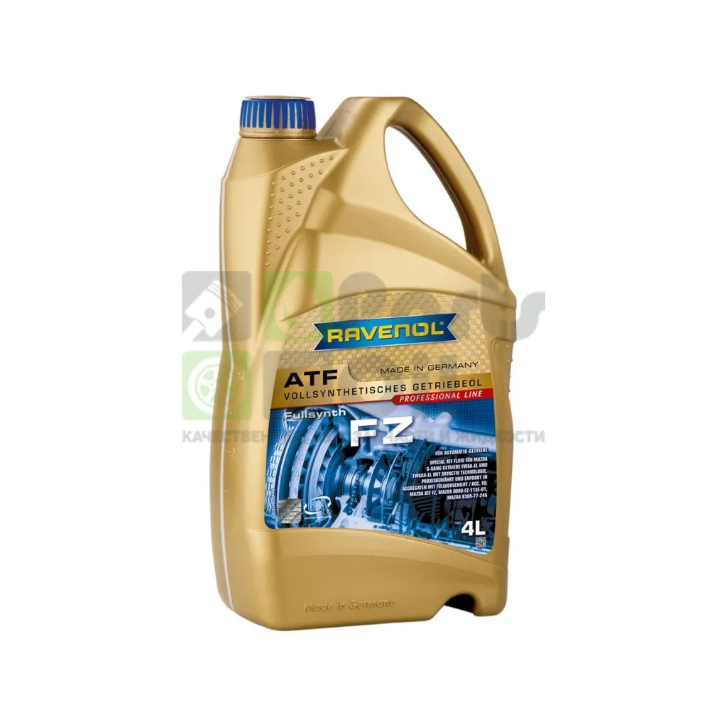 Масло трансмиссионное Ravenol ATF FZ АКПП синтетическое 4 л