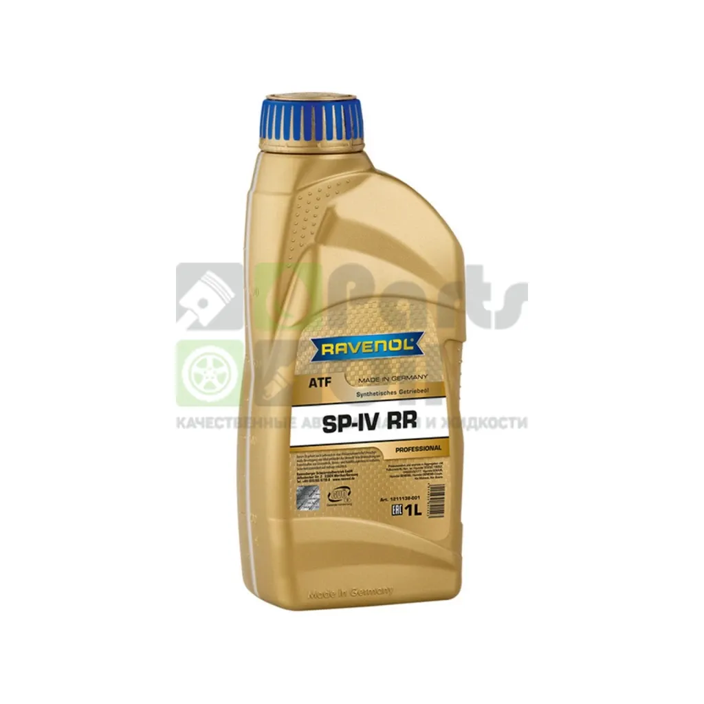 Масло трансмиссионное Ravenol ATF SP-IV RR АКПП синтетическое 1 л