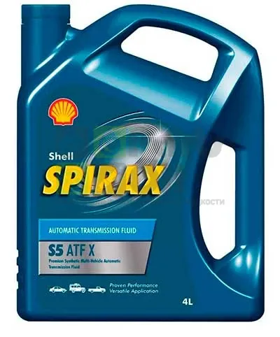Масло трансмиссионное Shell Spirax S5 ATF X 4 л