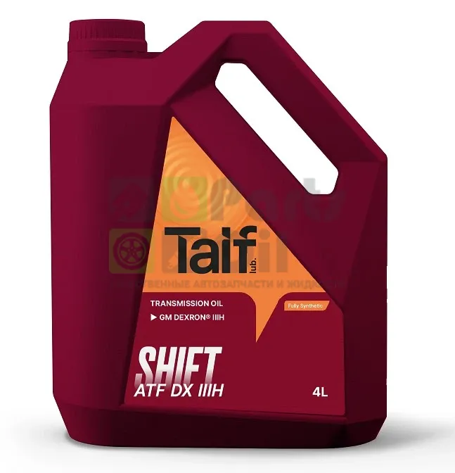Масло трансмиссионное Taif Shift ATF DX III H 4 л