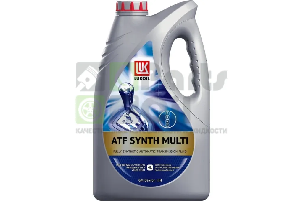Масло трансмиссионное Лукойл ATF Synth Multi АКПП синтетическое 4 л