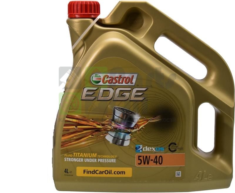 Масло моторное синтетическое Castrol EDGE Titanium FST 5W-40 4л