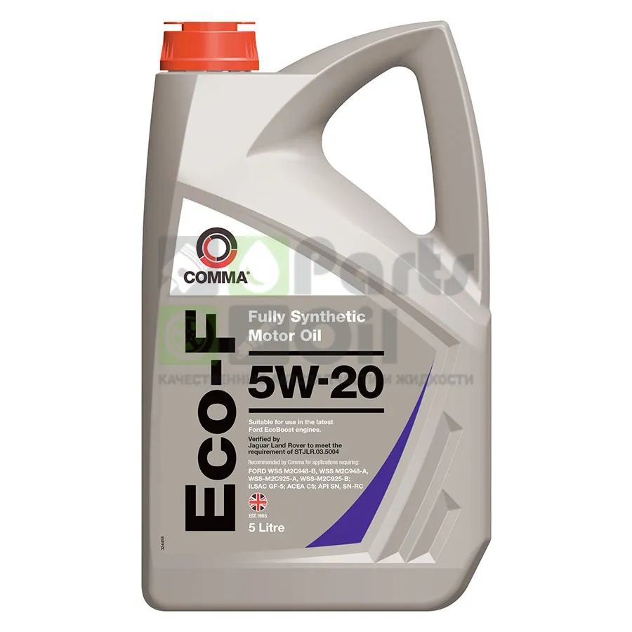 Моторное масло Comma Eco-F 5W-20 синтетическое 5 л