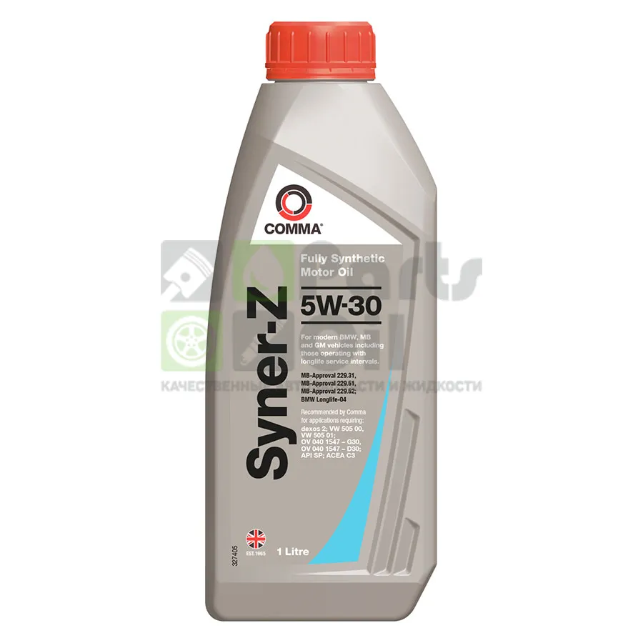 Моторное масло Comma Syner-Z 5W-30 синтетическое 1 л