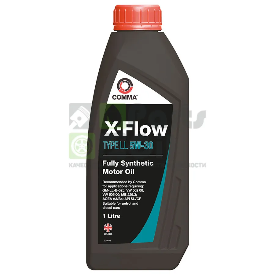 Моторное масло Comma X-Flow Type LL 5W-30 синтетическое 1 л