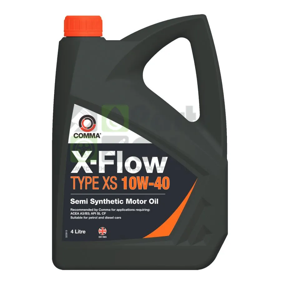 Моторное масло Comma X-Flow Type XS 10W-40 полусинтетическое 4 л