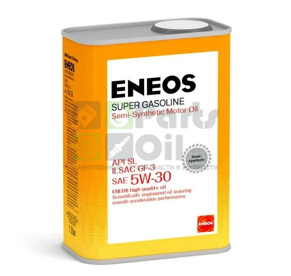 Моторное масло Eneos Super SL 5W-30 полусинтетическое 1 л