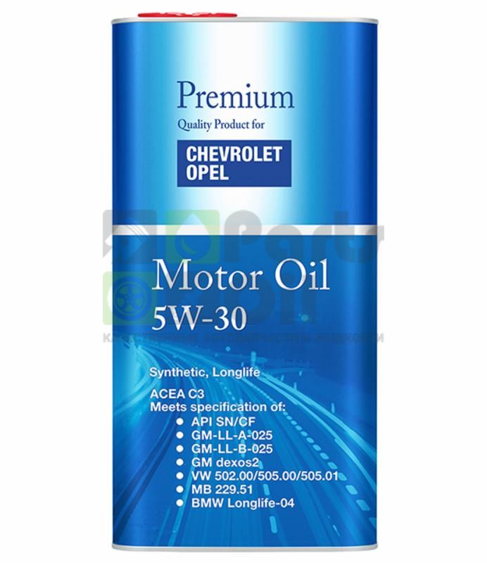 FF 6717 for Chevrolet Opel 5W30 5 л жб масло моторное
