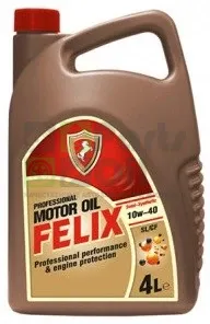 Моторное масло Felix 10W-40 полусинтетическое 4 л