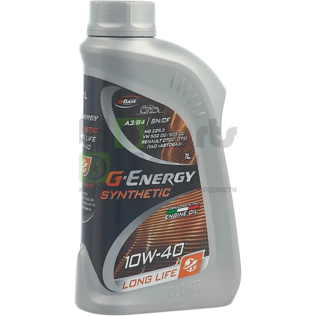 Моторное масло G-Energy Synthetic Long Life 10W-40 полусинтетическое 1 л