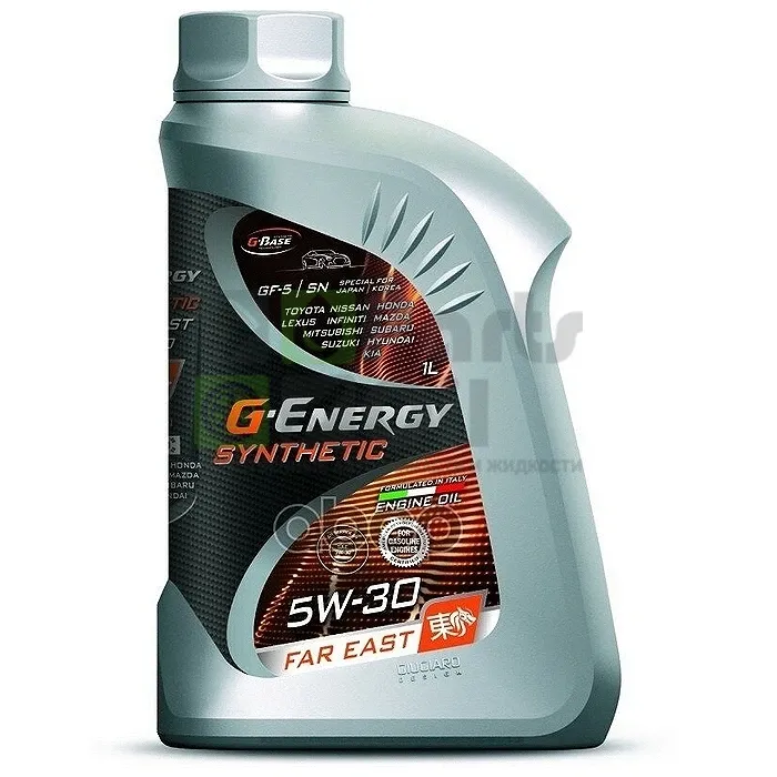 Моторное масло G-Energy Synthetic Far East 5W-30 синтетическое 1 л