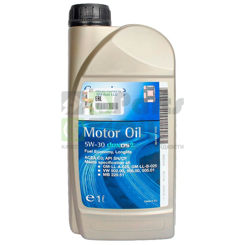 Моторное масло GM Dexos2 5W30 1л