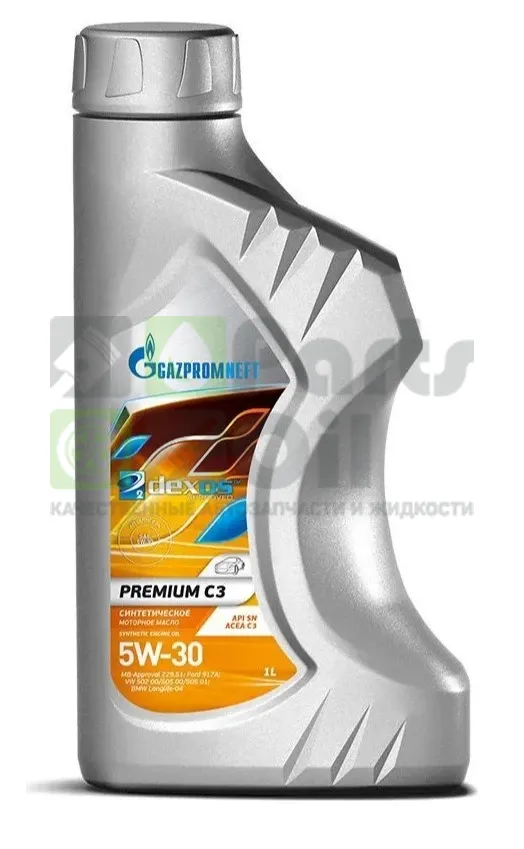 Моторное масло Gazpromneft Premium С3 5W-30 синтетическое 1 л