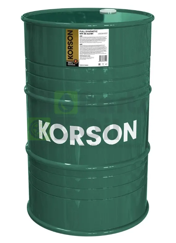 Моторное масло KORSON KS00026 5W-30 синтетическое 200 л