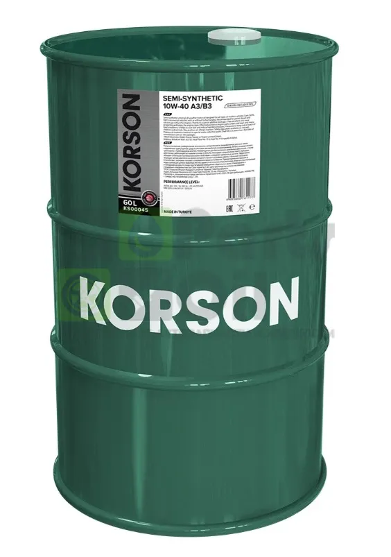 Моторное масло KORSON KS00045 10W-40 полусинтетическое 60 л