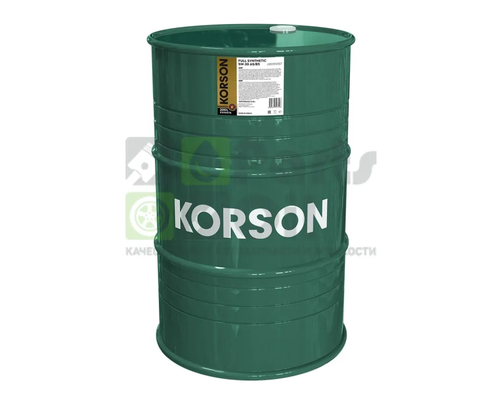 Моторное масло KORSON KS00076 5W-30 синтетическое 200 л