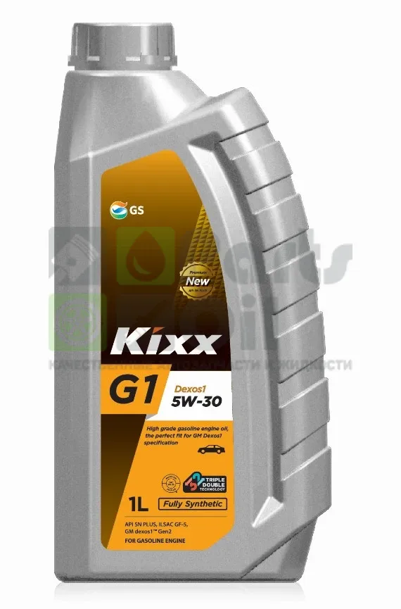 Моторное масло Kixx G1 Plus Dexos1 5W-30 синтетическое 1 л
