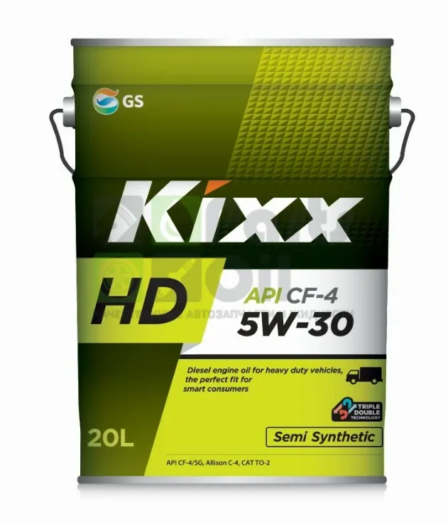 Моторное масло Kixx HD 5W-30 полусинтетическое 20 л