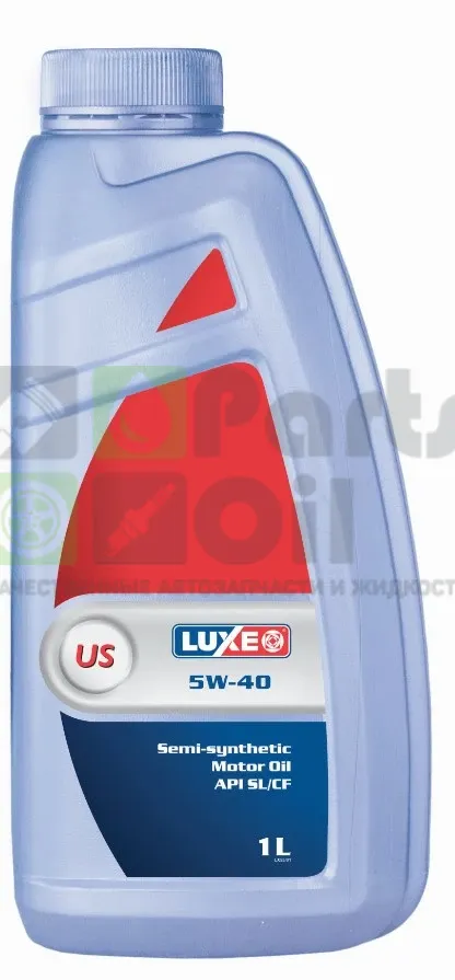 Моторное масло Luxe Люкс Polus 5W-40 полусинтетическое 1 л