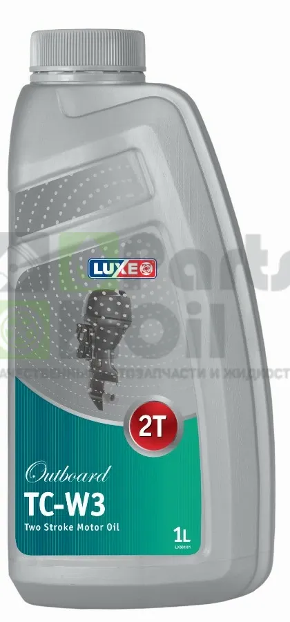 Моторное масло 2-х тактное Luxe TC-W3 2T полусинтетическое 1 л